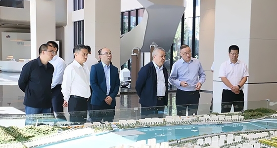 省经信厅投资处一行调研麻将胡了2集团