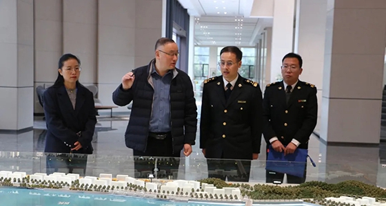 丽水海关关长洪壮一行调研麻将胡了2集团