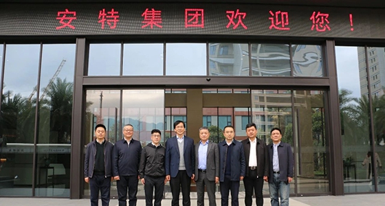 浙江省外办主任顾建新一行莅临麻将胡了2集团调研